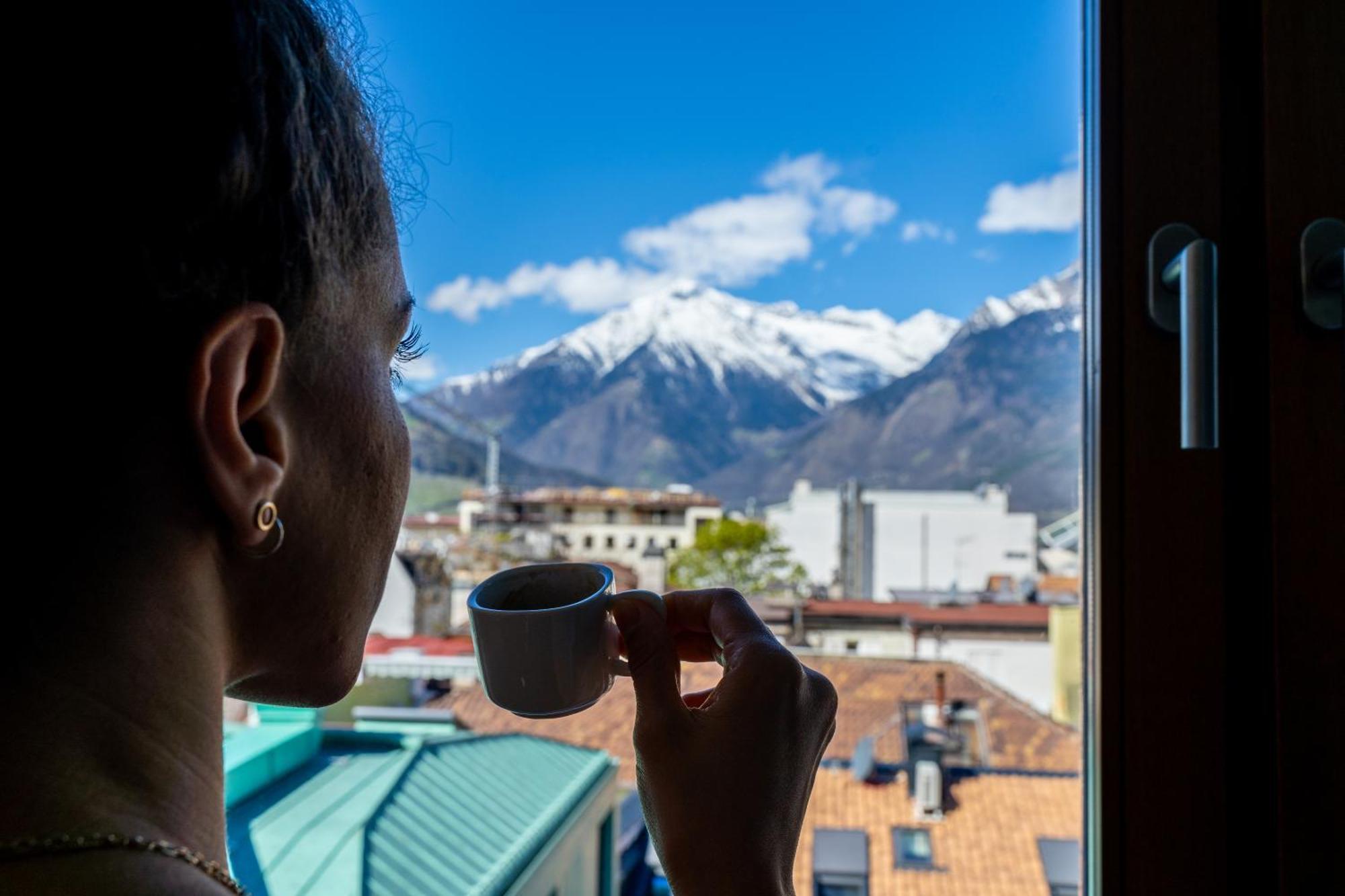 Appartamento Ausblick Kleinjuwel Mit Panoramablick + Garage Merano Esterno foto