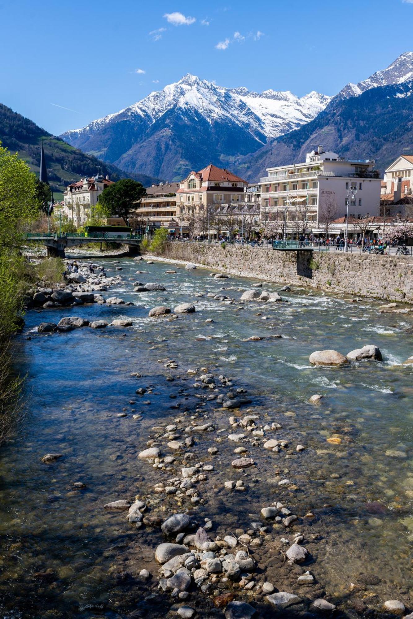 Appartamento Ausblick Kleinjuwel Mit Panoramablick + Garage Merano Esterno foto