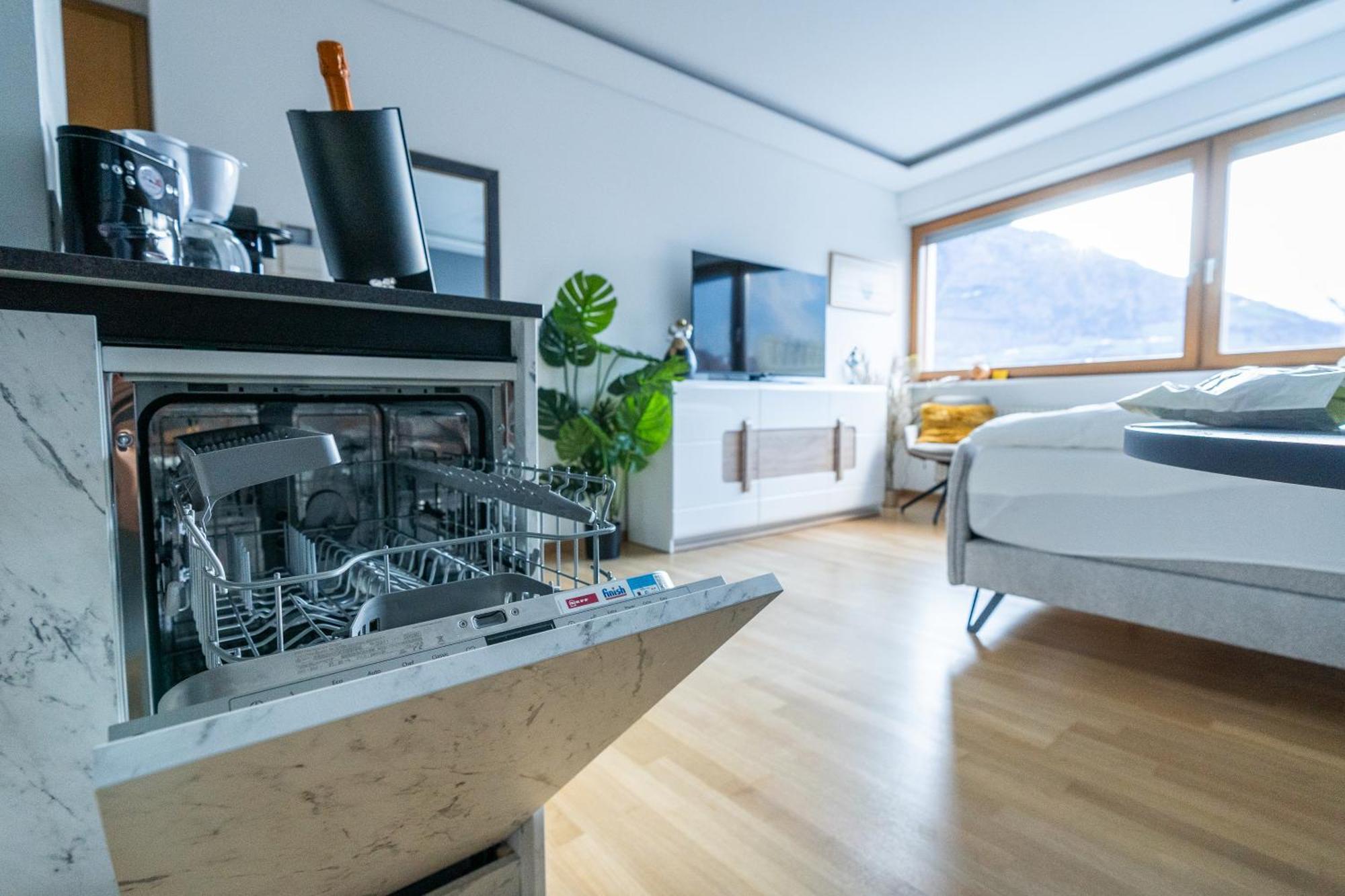 Appartamento Ausblick Kleinjuwel Mit Panoramablick + Garage Merano Esterno foto
